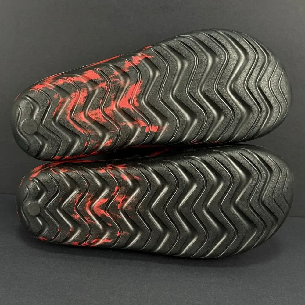 adidas Mahomes Adicane Slides Men’s Size 10 Black Red JH6548 New No Box